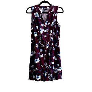🖤5/$20 Floral Adjustable Waist Sleeveless Dress